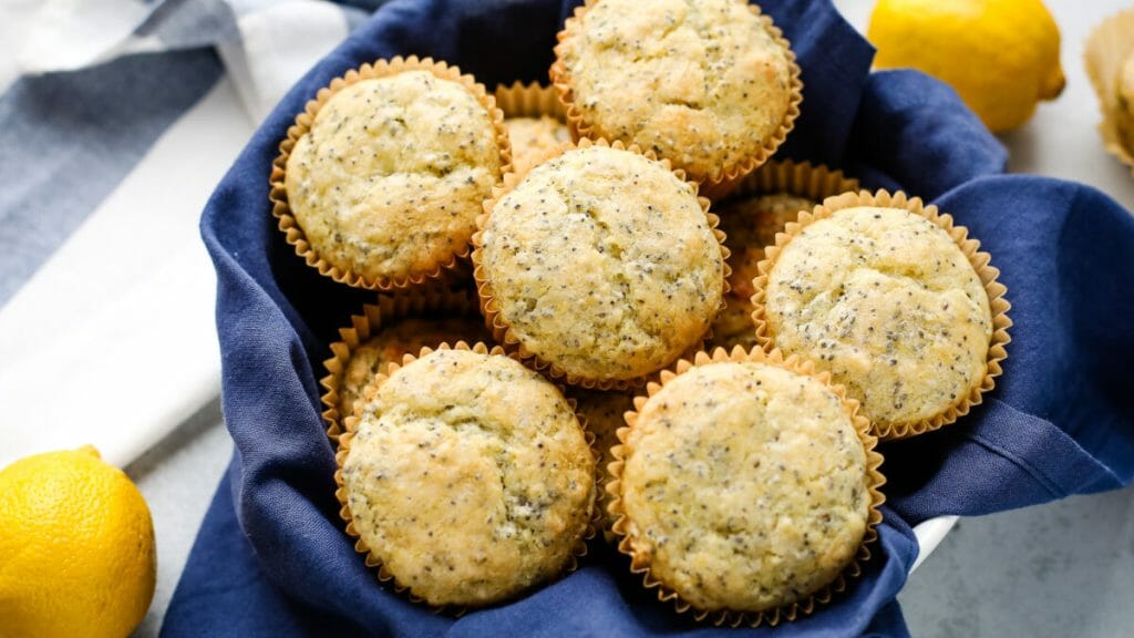 Easy Lemon Poppy Seed Muffins Recipe
