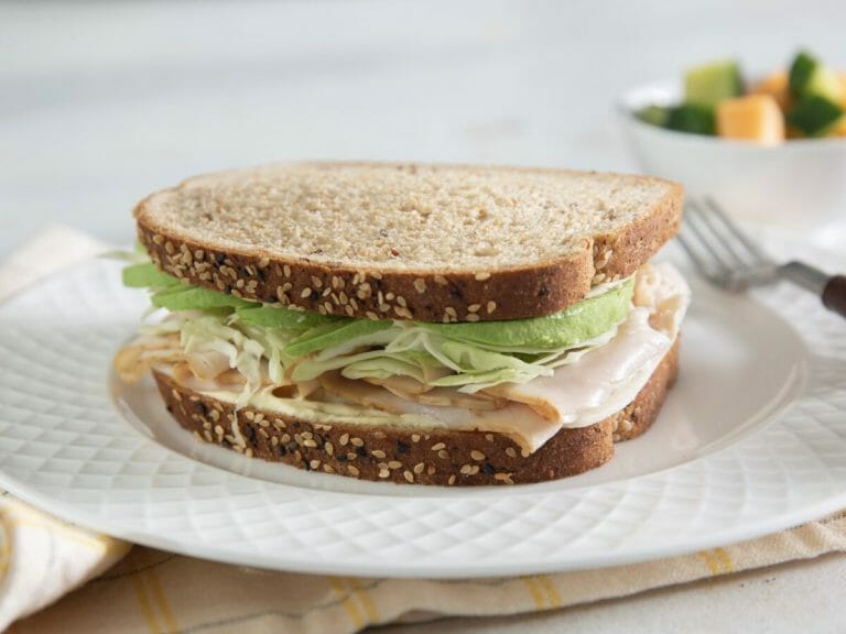 Healthy Turkey Avocado Sandwich Recipe