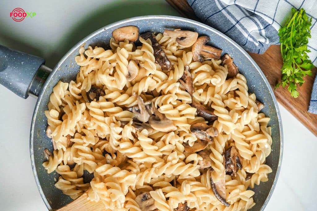 Jamie Oliver Pasta with Mushroom