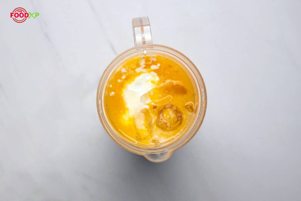 McDonald's Mango Pineapple Smoothie Step 3